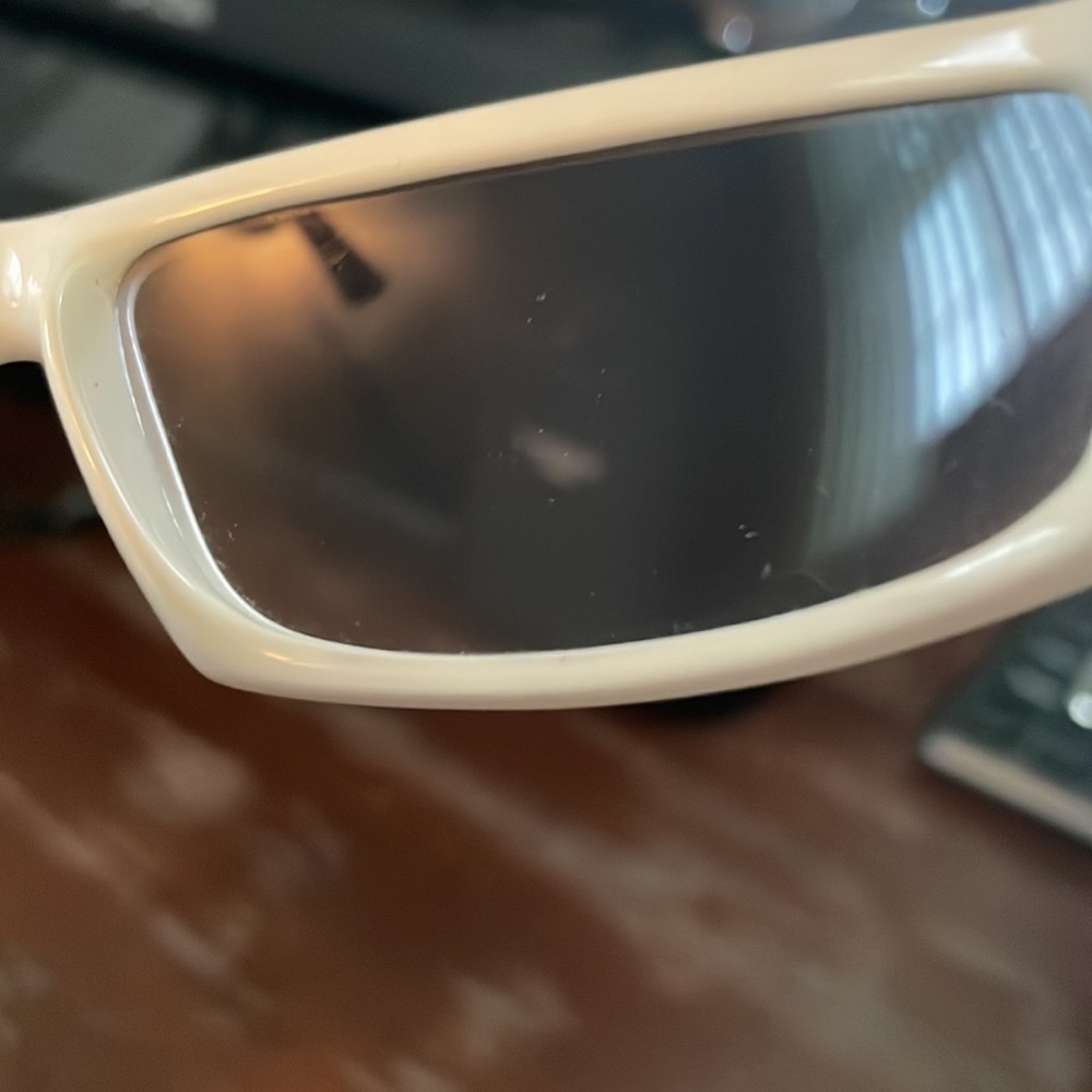 Von Zipper VZ Projektor white rectangular sunglasses. Made in Italy - Picture 11 of 15